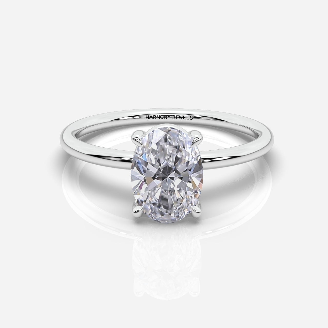 Juliette Solitaire Oval